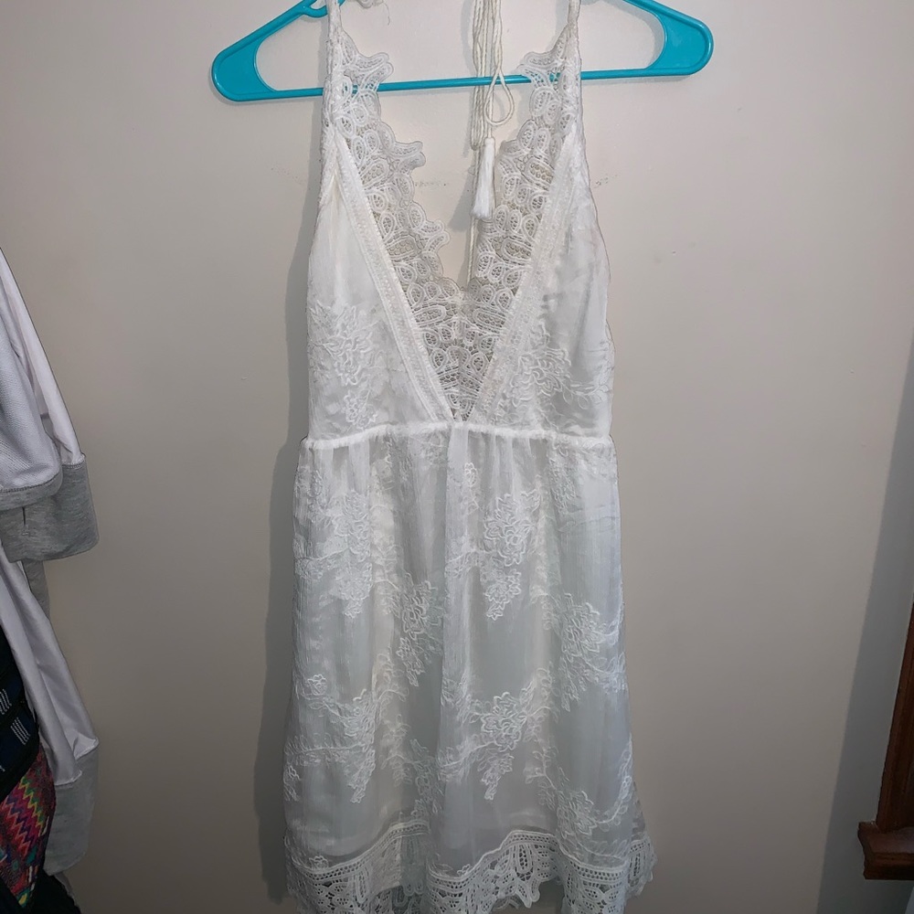 Charolette Russe white dress!